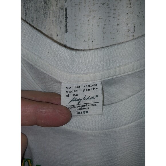 Vintage Stanley Desantis Bullwinkle Whatsamatta U shirt 80s Large - Picture 6 of 7